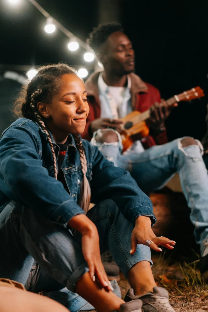 personnes qui passent du bon temps